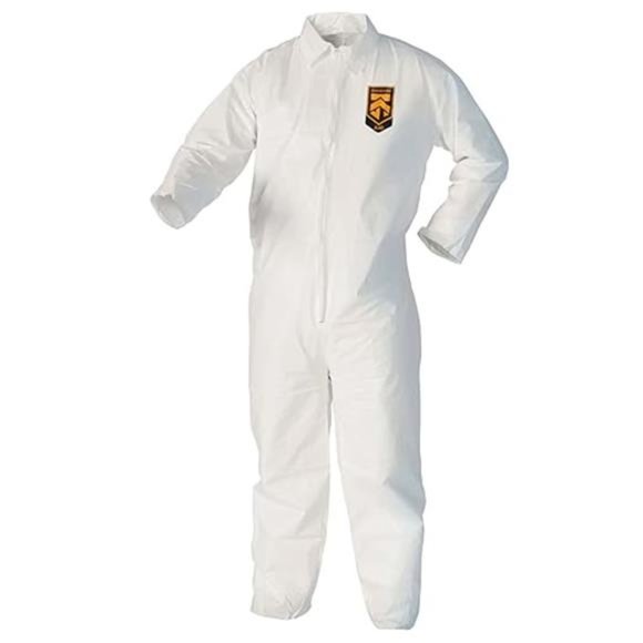KleenGuard A40 Elastic Wrist and Ankle Coverall, Medium, White - Picture 6 of 6